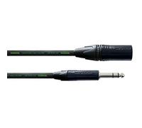 Cordial CRM 2,5 MV - Cavo audio bilanciato, da XLR maschio a jack stereo da 6,3 mm, lunghezza 2,5 m