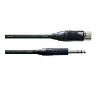 Cordial CRM 5 FV encore Mircophone Cable XLR female - Jack stereo 5m Neutrik - Cavo per microfono