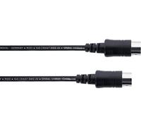 Cordial ED 3 AA DIN 5-Pole/MIDI Cable 3 m (Black) - Cavo MIDI