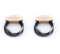 Cordial EI-5-PP Instrument Cable 5m (Black) - Cavo per strumenti (Confezione da 2)