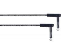 CORDIAL - ELEMENTS EI 0.15 RR, Cavo Sbilanciato Patch, Jack TS (Mono) Angolato/Jack TS (Mono) Angolato 15 cm