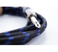 Cordial - ELEMENTS EI 7.5 PP-TWEED-BL, Cavo Sbilanciato, Jack TS (Mono)/Jack TS (Mono) 7,5 m Tweed Blu