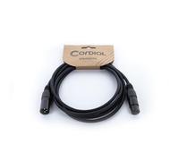 Cordial - ELEMENTS EM 10 FM, Cavo Bilanciato, XLR Maschio/XLR Femmina 10 m, Nero