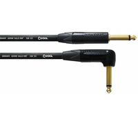 Cordial - Encore Instr-Guit 6m Cavo Strumento, Jack 6,3mm TS Dritto + Angolato Neutrik, Oro, Serie Encore (CSI 6 PR-GOLD)