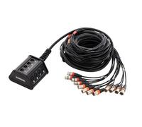 CORDIAL - CYB 8-4 C 15 - Multicore System 8 Input XLR Female / 4 Out XLR Male - 15,0 m