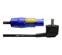 Cordial S - Cavo Powercon, blu, tipo A, power in/Schuko CFCA 1,5 SRC