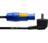 Cordial Power Twist Cable 3m Angled