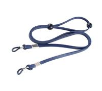 Cordicella per occhiali - Cinghia per occhiali regolabile | Comodo supporto anti-collo antiscivolo per leggere da sole, conservazione sportiva durevole per uomini donne bambini, Blu scuro, Consulte la