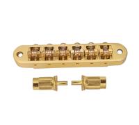 Cordiera a Ponte in Metallo a 6 Corde per Chitarra Elettrica LP con 2 Montanti