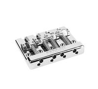 Fender HiMass - Ponte per basso a 4 corde, con selle in zinco, cromato