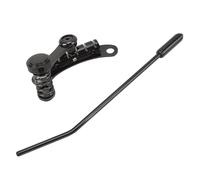 Cordiera da ponte vibrato per chitarra elettrica, cordiera da ponte vibrato per chitarra elettrica in lega di zinco, cordiera barra di arresto per chitarra LP SG (BLACK)