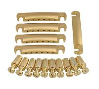 Cordiera E Ancoraggi Tune-O-Matic Per Barra Di Arresto In Oro Da 5 Pezzi Per Chitarra Elettrica ponte chitarra