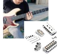 Cordiera e viti per ponte senza paletta, chiave per accessori per chitarra