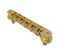 Cordiera for ponte a sella fissa for chitarra for Tune-O-Matic 1 set oro for chitarre elettriche ABR-1 LP SG parti di ricambio(Bridge)