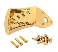 Cordiera in metallo a 8 corde per mandolino che offre un tono e un sostegno migliorati con fissaggio sicuro per corde, adatta per mandolini ad arco