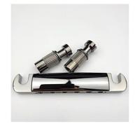 Cordiera Per Barra Di Arresto Del Ponte Per Chitarra Elettrica Con Ancore E Borchie Per Chitarre LP/SG(SIlver)