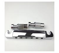 Cordiera Per Barra Di Arresto Del Ponte Per Chitarra Elettrica Con Ancore E Borchie Per Chitarre LP/SG(Black Nickel)
