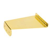 Cordiera per Chitarra, Cordiera a Ponte in Metallo a 6 Corde Che Tira la Sostituzione della Tavola delle Corde per Chitarre Elettriche Jazz (GA433 Oro)