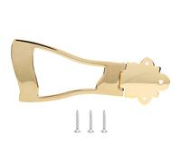 Cordiera per Chitarra Jazz Archtop, Cromata, Montaggio Standard - Elevata Durata, Finitura Cromata di Qualità, Ideale per Strumenti Hollow