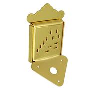 Cordiera per mandolino con viti, pezzo di ricambio fai da te, colore oro