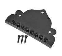 Cordiera per mandolino, viti a 8 corde Parti triangolari per mandolini a 8 corde Accessori per strumenti musicali facili da installare Nero accessori da gioco