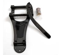 Cordiera per ponte vibrato e tremolo per chitarra, compatibile con Bigsby B700 Style, per chitarra elettrica Gibson ES-335 e Les Paul Style Archtop (nero-B)