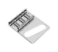 Cordiera per ponti fissi, ponte a sella in metallo superficie lucida resistente ai graffi 3 fori per viti di fissaggio con chiave per chitarre elettriche TL