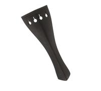 Cordiera per violino Parti di accordatori fini in lega di metallo e legno per violino, cordiera nera tinta