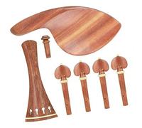 Cordiera per violino Pezzo ricambio per perno accordatura in legno Installazione semplice Ottimo per aumentare volumi e risonanze Set accessori per violino