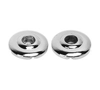 Cordiera rotonda per basso elettrico, cordiera rotonda per basso elettrico, cordiera rotonda per basso elettrico, set di accessori per basso elettrico (argento)