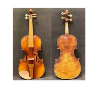 Cordiera selezionata per violino marrone chiaro 4/4 Motivo squisito sul retro