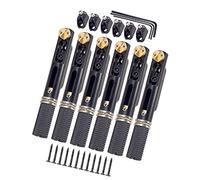 Cordiera senza testa per chitarra elettrica senza testa, colore: Nero