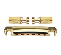 Cordiera Stop Ponte Per Chitarra + Kit Di Borchie Accessori Sostituzione Di Chitarre Elettriche (Color : Gold)