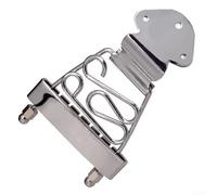 Cordiera trapezio per chitarra per un maggiore sostegno sul tuo modello preferito a 6 corde (argento)