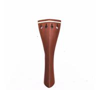 Cordiere per violino 4/4 Coda di violino con intarsio intagliato Cordiera in giuggiola in palissandro ebano accessori violino per principianti(Rosewood 16)