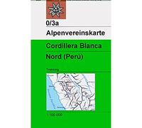 Cordillera blanca nord (peru): Trekkingkarte: 0/3 A