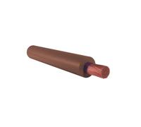 cordina, cavo elettrico, 1 metro, 4 mmq mm2, 1x4 mm, colore marrone, in rame, filo unipolare, conforme CPR, FS17, ideale per ristrutturazioni impianto elettrico per case e appartamenti