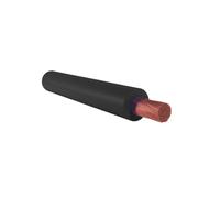 cordina, cavo elettrico, 1 metro, 4 mmq mm2, 1x4 mm, colore nero, in rame, filo unipolare, conforme CPR, FS17, ideale per ristrutturazioni impianto elettrico per case e appartamenti