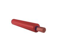 cordina, cavo elettrico, 1 metro, 4 mmq mm2, 1x4 mm, colore rosso, in rame, filo unipolare, conforme CPR, FS17, ideale per ristrutturazioni impianto elettrico per case e appartamenti