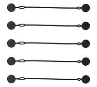 Cordini magnetici generici - 5 pezzi riutilizzabili legami magnetici | Lunghezza flessibile del raggruppamento in silicone Twist riutilizzabili per cavo dati Elettronica Mul