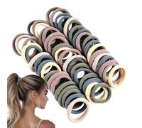 Cordini per capelli senza danni, delicati Cordini per capelli delicati | Elastici per capelli ispessiti per donne ragazze coda di cavallo lavori domestici viaggi lavoro quotidiano