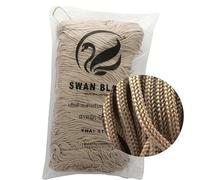 cordini swan black, 500g e assortimento accessori per borse (beige)