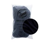cordini swan black, 500g e assortimento accessori per borse (blu)