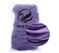 cordini swan black, 500g e assortimento accessori per borse (lilla)