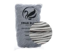 cordini swan black, 500g e assortimento accessori per borse (perla)
