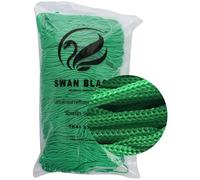 cordini swan black, 500g e assortimento accessori per borse (verde)