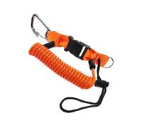 Cordino a per immersioni - Corda subacquea ad alta resistenza | Anti-smarrimento espandibile con moschettone staccabile, cinturino da polso di sicurezza per fotocamera subacquea | Per le immer