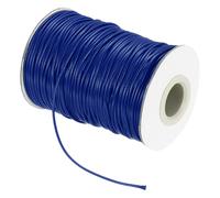 Cordino Cerato 1.5mm Filo Cerato 87 Yard per Stringhe Pelle (Blu Scuro)