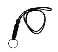 Cordino - Collana intrecciata in paracord con tracolla regolabile | Porta badge, collare da spalla, per sentieri, attività all'aperto e per il controllo degli accessi delle attrezzature
