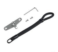 Cordino da polso antiscivolo con staffa a sgancio rapido per telecomando DJI RC2, cinturino in silicone e metallo per mini 3/4 Pro, per Mavic 3, Air 3, droni (nero)